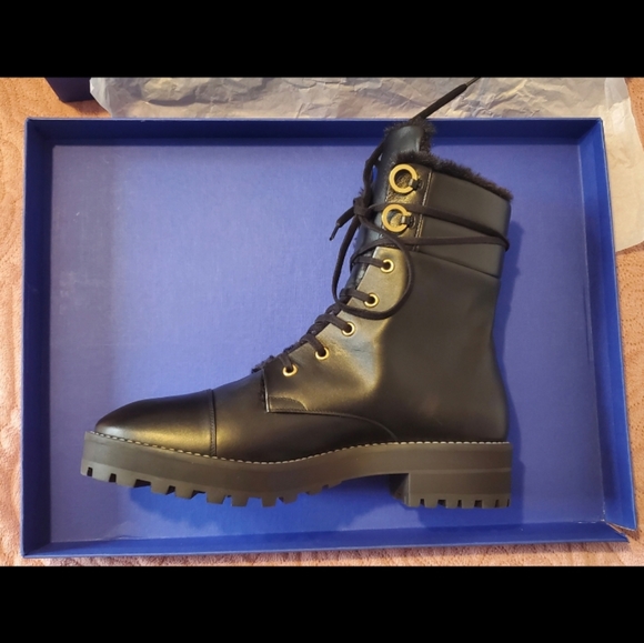 Stuart Weitzman Strummer Boots Sz 10 NWT - Picture 6 of 8